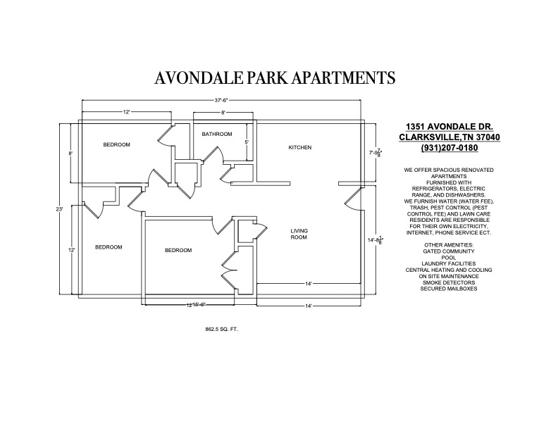 1351 Avondale Drive - 3 Bedroom